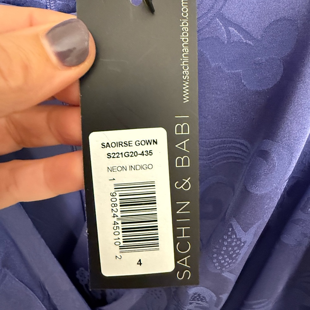 Sachin + Babi Purple Floral Dress